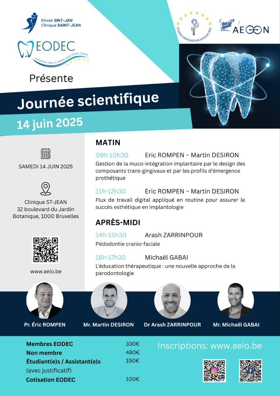 Journee Scientifique : Formation Gratuite Médecine Bucco-Dentaire.